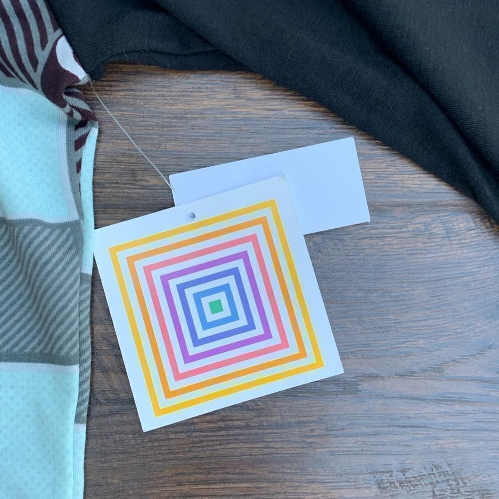 LulaRoe‎ Randy Checkerboard Print Shirt Size XXS - Picture 3 of 6